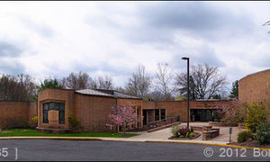 Exterior of Contemporary style Temple